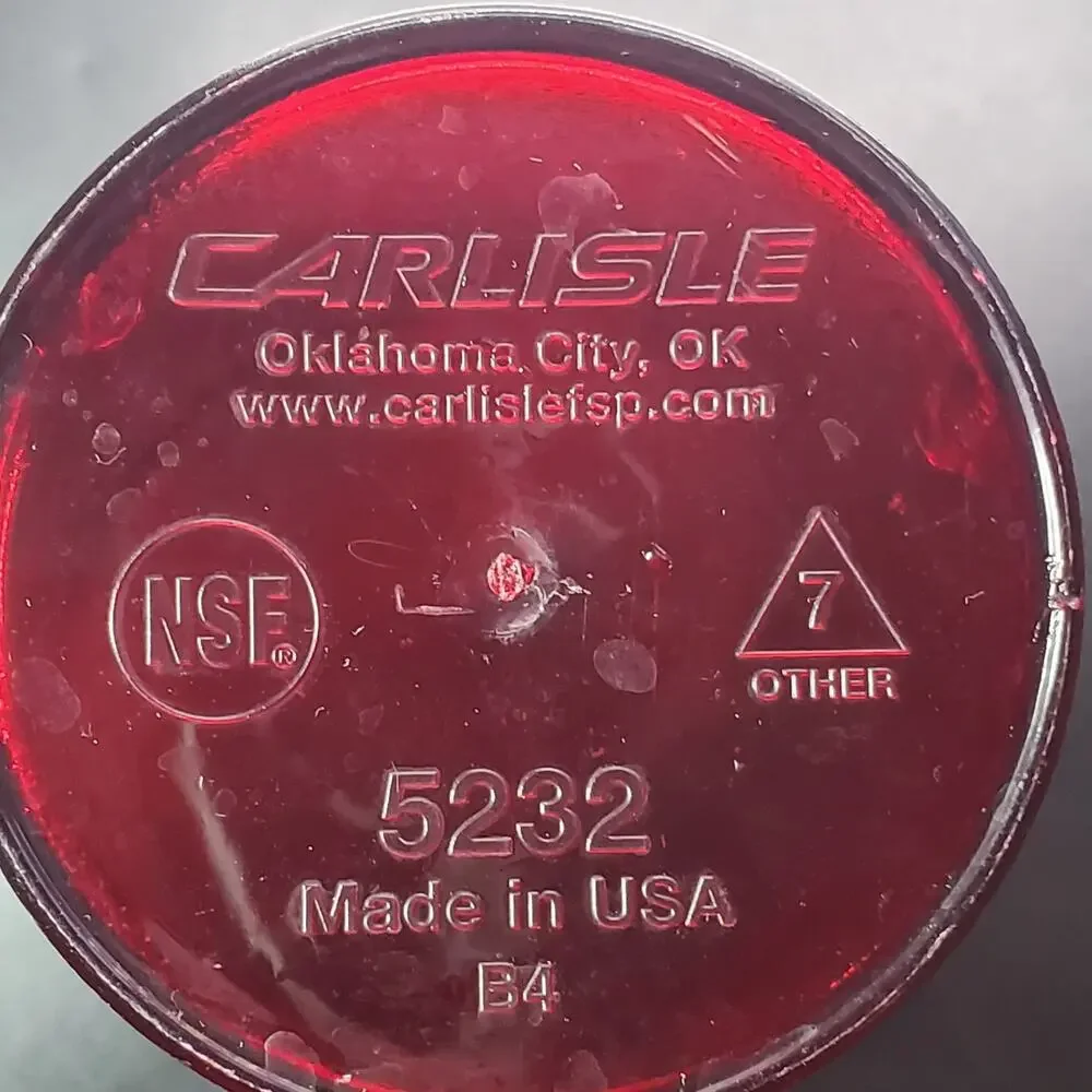 Coca Cola Ruby Red Tumblers -CARLISLE 5232 Made in USA